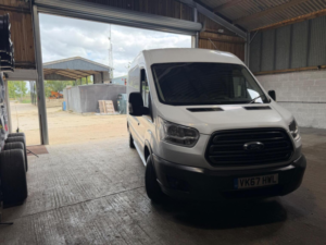 2017 Ford Transit 2.0 310 Ecoblue Fwd L3 H2 Euro 6 5dr in White — image 2