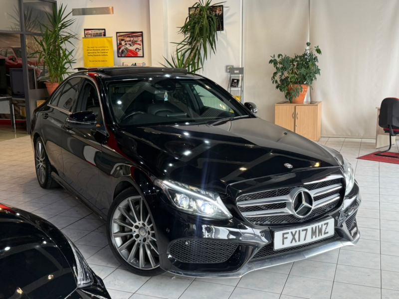 2017 Mercedes-Benz C Class 2.1 C250d Amg Line in Black — image 1