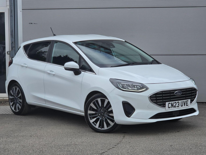 2023 Ford Fiesta 1.0t Ecoboost Mhev Titanium X Dct Euro 6 (s/s) 5dr in White — image 1