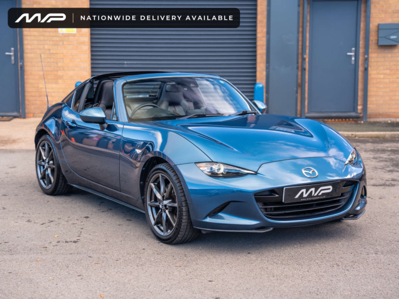 2018 Mazda Mx-5 Rf 2.0 Mx-5 Rf Sport Nav+ Auto 2dr in Blue — image 1