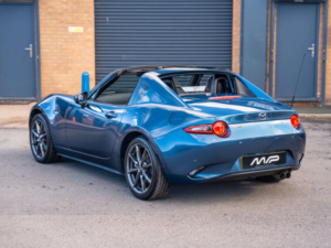 2018 Mazda Mx-5 Rf 2.0 Mx-5 Rf Sport Nav+ Auto 2dr in Blue — image 2