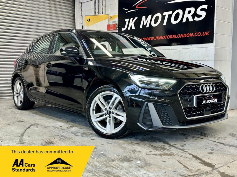 2021 Audi A1 1.0 Tfsi 30 S Line Sportback S Tronic Euro 6 (s/s) 5dr in Black — image 1