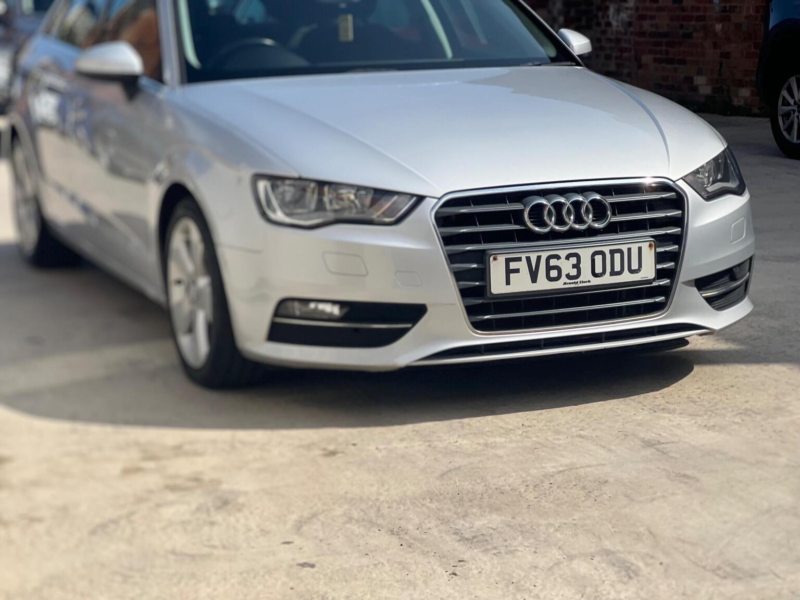 2013 Audi A3 2.0 Tdi Sport Sportback Euro 5 (s/s) 5dr in Silver — image 1