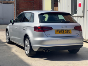 2013 Audi A3 2.0 Tdi Sport Sportback Euro 5 (s/s) 5dr in Silver — image 4