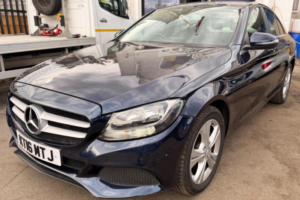 2016 Mercedes-Benz C Class 2.0 C200 Se 7g-Tronic+ Euro 6 (s/s) 4dr in Blue — image 3