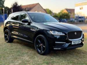 2020 Jaguar F-Pace 2.0 D180 R-Sport Auto Euro 6 (s/s) 5dr in Black — image 6
