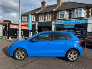 2016 Volkswagen Polo 1.2 Tsi Bluemotion Tech Match Euro 6 (s/s) 5dr in Blue — image 2