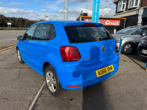 2016 Volkswagen Polo 1.2 Tsi Bluemotion Tech Match Euro 6 (s/s) 5dr in Blue — image 3