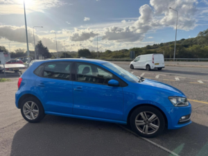 2016 Volkswagen Polo 1.2 Tsi Bluemotion Tech Match Euro 6 (s/s) 5dr in Blue — image 6