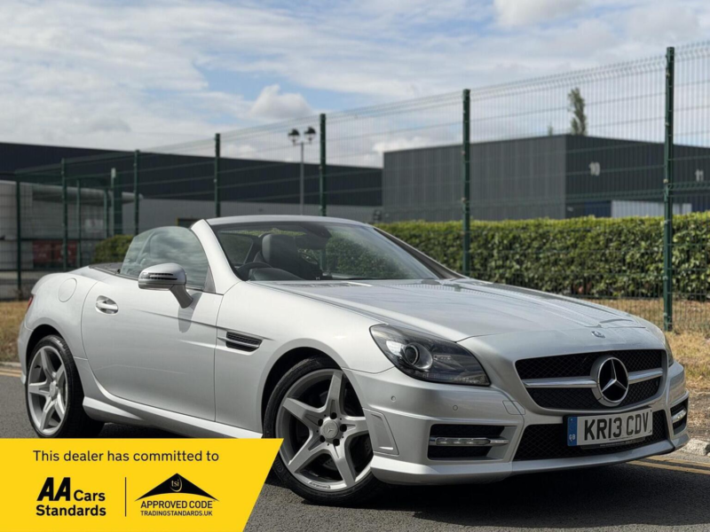 2013 Mercedes-Benz Slk 2.1 Slk250 Cdi Blueefficiency Amg Sport G-Tronic+ Euro 5 (s/s) 2dr in Silver — image 1
