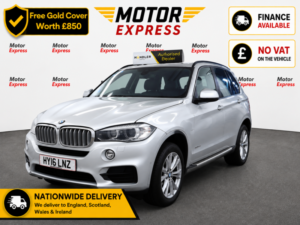 2016 BMW X5 3.0 X5 Xdrive40d Se in Silver — image 3