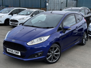2017 Ford Fiesta 1.0 T Ecoboost St-Line in Blue — image 3