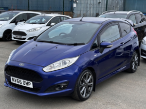 2017 Ford Fiesta 1.0 T Ecoboost St-Line in Blue — image 4