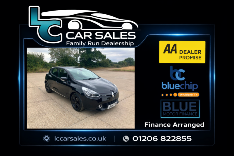 2014 Renault Clio 1.2 Dynamique Medianav 1.2 16v 75 in Black — image 1