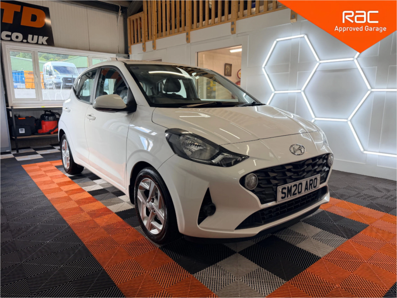 2020 Hyundai I10 1.0 Se Connect Hatchback 5dr Petrol Manual Euro 6 (s/s) (67 Ps) in White — image 1