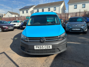 2015 Volkswagen Caddy Maxi 1.6 Tdi C20 Cr Startline Panel Van 6dr Diesel Manual Lwb Euro 5 (102 Ps) in Blue — image 3