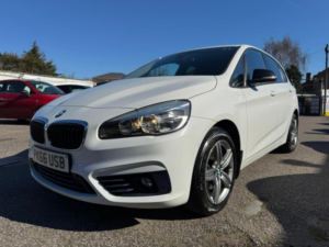 2016 BMW 2 Series Active Tourer 2.0 218d Sport Auto Euro 6 (s/s) 5dr in White — image 2