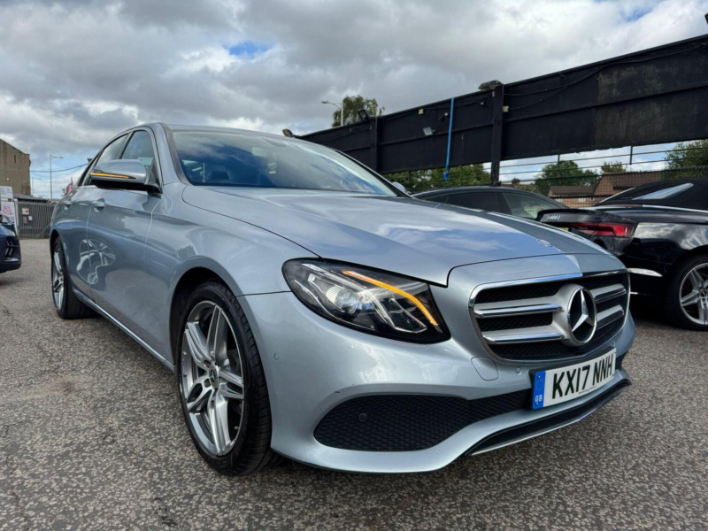 2017 Mercedes-Benz E Class 2.0 E200d Se G-Tronic+ Euro 6 (s/s) 4dr in Silver — image 1