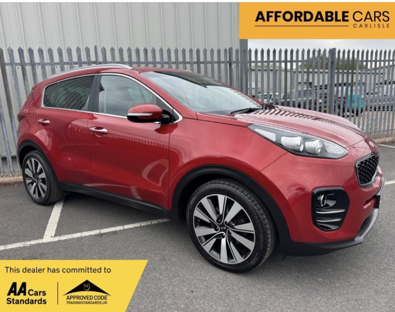 2016 Kia Sportage 3 Isg 1.7 Crdi in Red — image 1