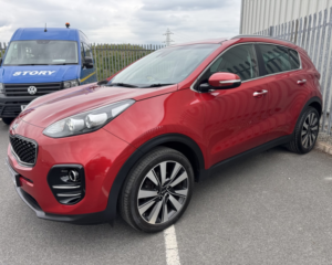 2016 Kia Sportage 3 Isg 1.7 Crdi in Red — image 2