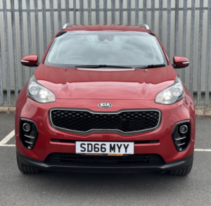 2016 Kia Sportage 3 Isg 1.7 Crdi in Red — image 3