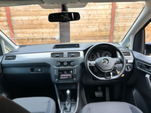 2019 Volkswagen Caddy Life 3 SEAT Auto Wheelchair Accessible Disabled Access Vehicle Wav in Blue — image 2