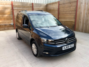 2019 Volkswagen Caddy Life 3 SEAT Auto Wheelchair Accessible Disabled Access Vehicle Wav in Blue — image 3