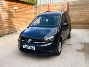 2019 Volkswagen Caddy Life 3 SEAT Auto Wheelchair Accessible Disabled Access Vehicle Wav in Blue — image 5