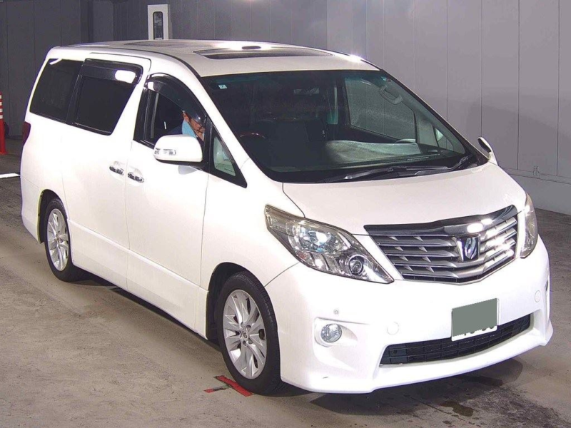 2008 Toyota Alphard 350s C Package in White — image 1