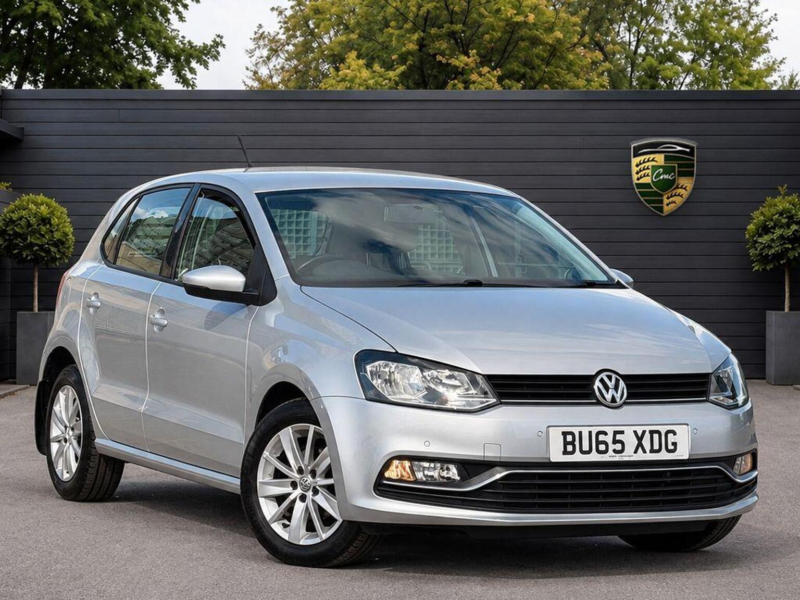 2015 Volkswagen Polo 1.2 Tsi Bluemotion Tech Se DSG Euro 6 (s/s) 5dr in Silver — image 1