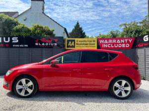 2013 SEAT Leon 2.0 Tdi Cr Fr Euro 5 (s/s) 5dr in Red — image 6