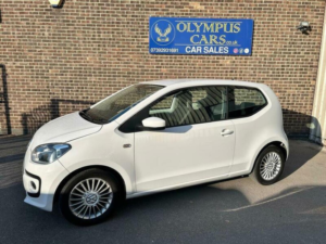 2015 Volkswagen Up! 1.0 Bluemotion Tech High Up! Euro 5 (s/s) 3dr in White — image 2