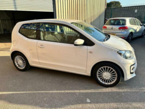 2015 Volkswagen Up! 1.0 Bluemotion Tech High Up! Euro 5 (s/s) 3dr in White — image 3