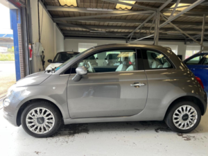 2017 Fiat 500 1.2 Lounge Euro 6 (s/s) 3dr in Grey — image 2