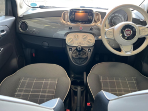 2017 Fiat 500 1.2 Lounge Euro 6 (s/s) 3dr in Grey — image 5