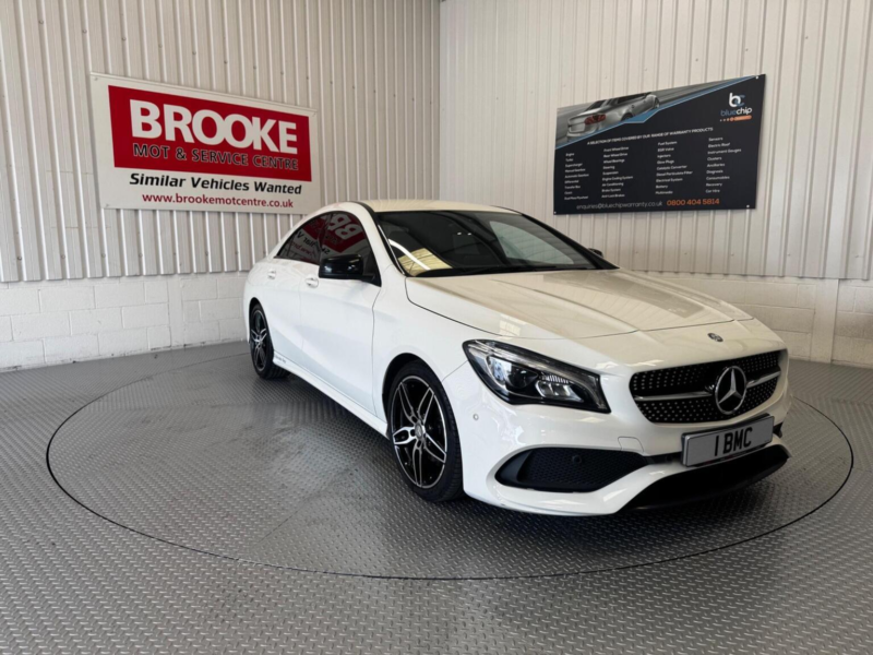 2016 Mercedes-Benz Cla 2.1 Cla200d Amg Line Coupe Euro 6 (s/s) 4dr in White — image 1