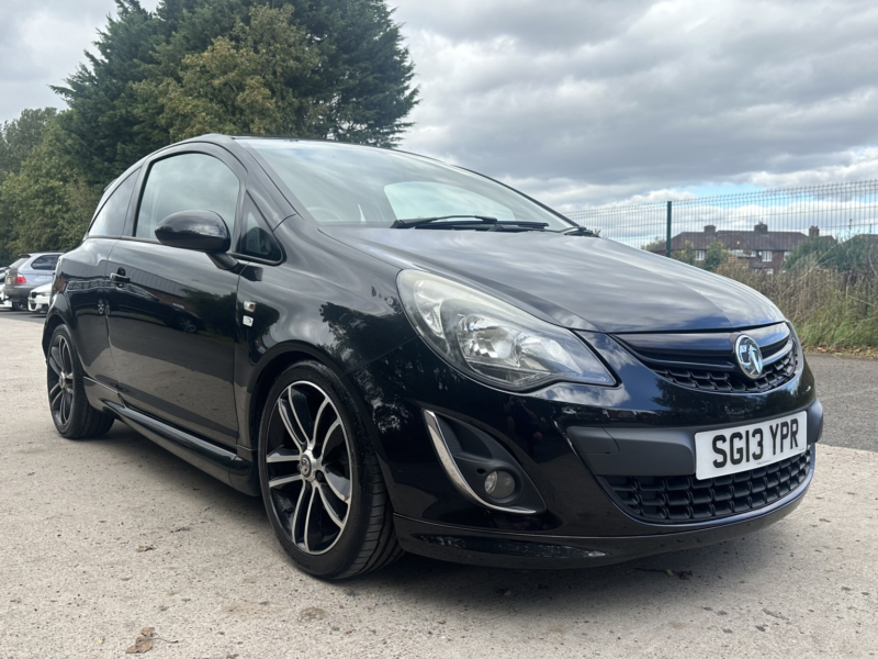 2013 Vauxhall Corsa 1.4 T 16v Black Edition in Black — image 1