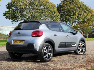 2021 Citroen C3 1.2 Puretech Shine Plus Euro 6 (s/s) 5dr in Grey — image 3