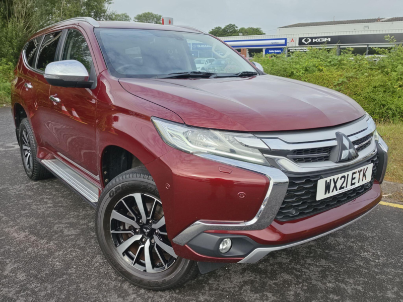 2021 Mitsubishi Shogun Sport 2.4d 4 Auto 4WD Euro 6 5dr in Red — image 1