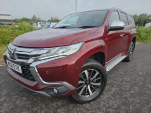 2021 Mitsubishi Shogun Sport 2.4d 4 Auto 4WD Euro 6 5dr in Red — image 2