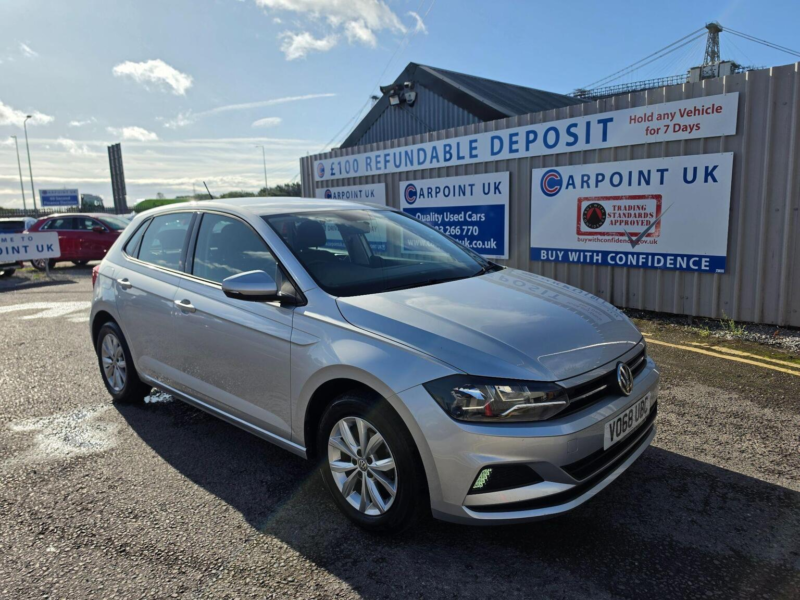 2018 Volkswagen Polo 1.0 Se Euro 6 (s/s) 5dr in Silver — image 1
