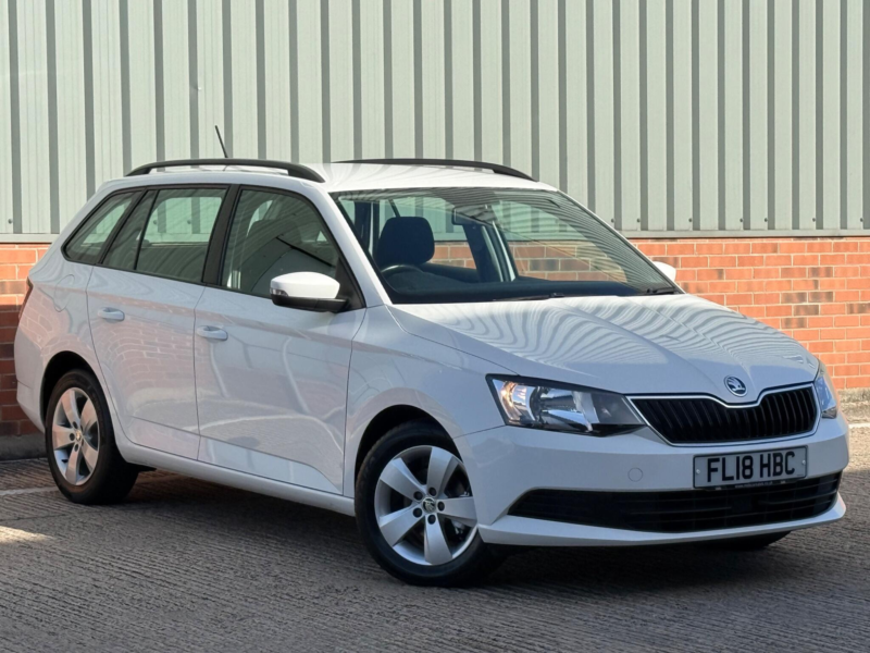 2018 Skoda Fabia 1.0 Tsi Se Euro 6 (s/s) 5dr in White — image 1