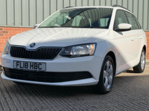 2018 Skoda Fabia 1.0 Tsi Se Euro 6 (s/s) 5dr in White — image 4