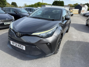 2021 Toyota C-Hr 1.8 Vvt-H Gr Sport CVT Euro 6 (s/s) 5dr in Grey — image 2