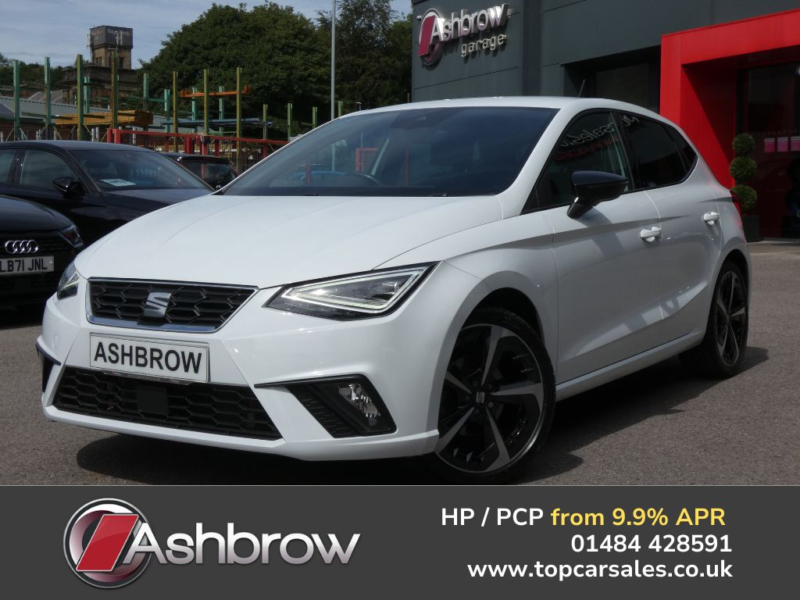 2023 SEAT Ibiza 1.0 Tsi Fr Sport 5d 110 S/s in White — image 1