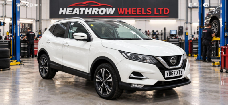 2017 Nissan Qashqai 1.2 Dig-T N-Connecta Euro 6 (s/s) 5dr in White — image 1