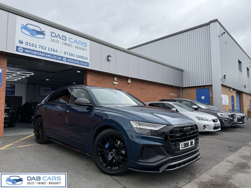 2018 Audi Q8 3.0 Q8 Vorsprung 50 Tdi Quattro Auto 4WD 5dr in Blue — image 1