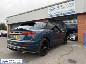 2018 Audi Q8 3.0 Q8 Vorsprung 50 Tdi Quattro Auto 4WD 5dr in Blue — image 2