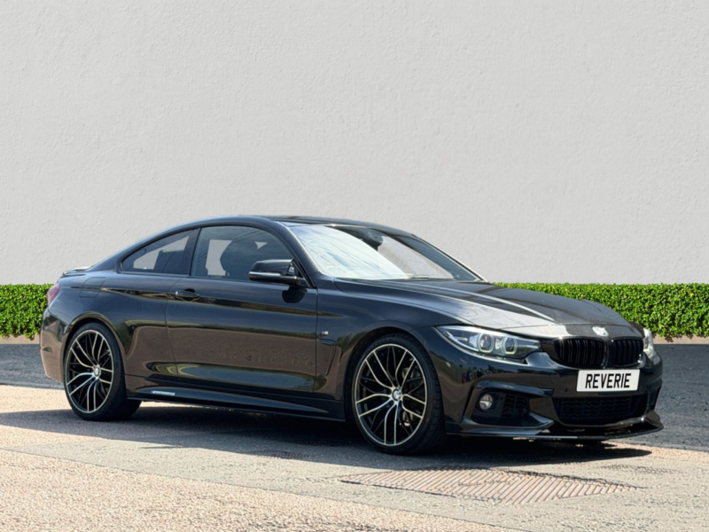 2020 BMW 4 Series 2.0 420i Gpf M Sport Coupe 2dr Petrol Auto Euro 6 (s/s) (184 Ps) in Black — image 1