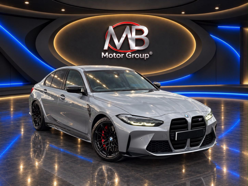 2023 BMW M3 3.0 M3 Competition M Xdrive Saloon in Grey — image 1